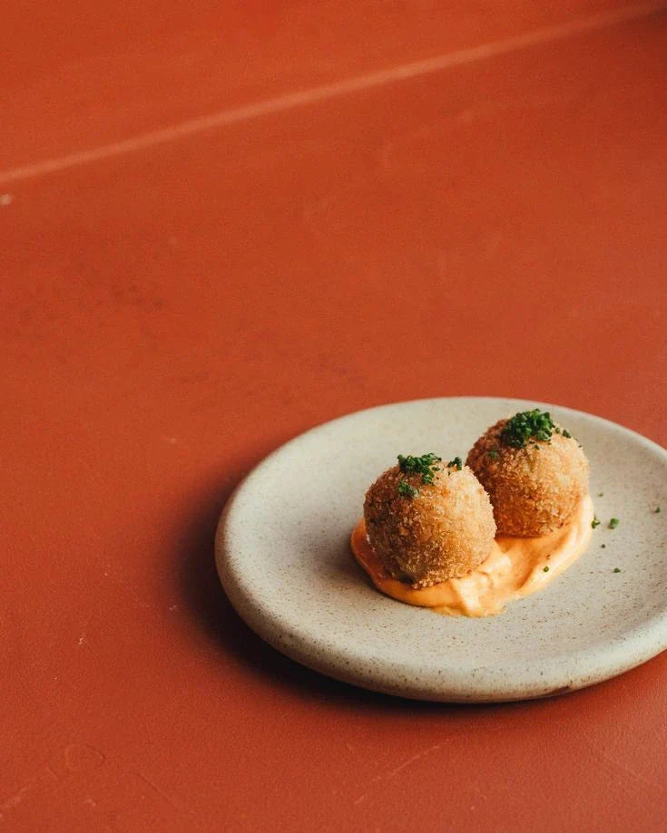 POLPETTES DE CANARD ET SAUCE ROMESCO ANTIPODE DUO