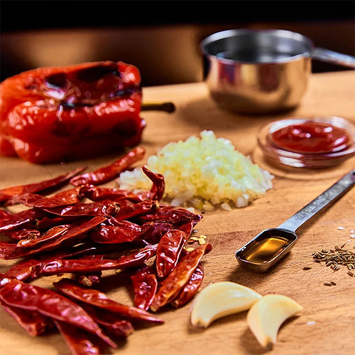SAUCE PIQUANTE MAISON – CHILE DE ARBOL
