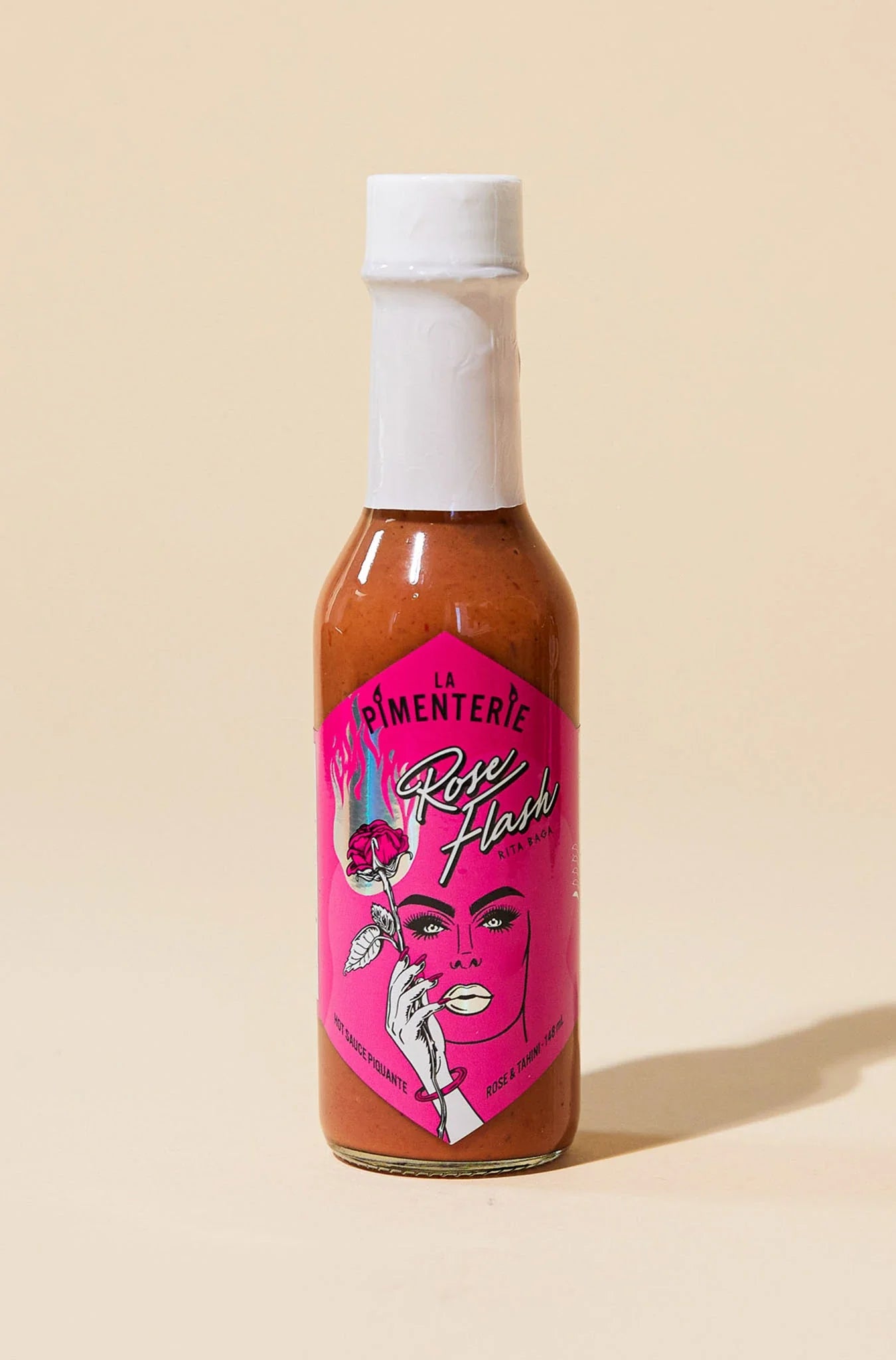 Rose Flash - sauce piquante - hot sauce - Sauces piquantes-édition limitée,collaborationLa Pimenterie