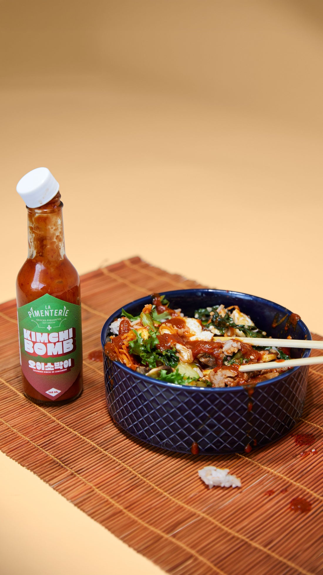 Bibimbap express au Kimchi Bomb