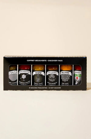 Coffret Découverte - sauce piquante - hot sauce - Coffrets-CadeauxLa Pimenterie