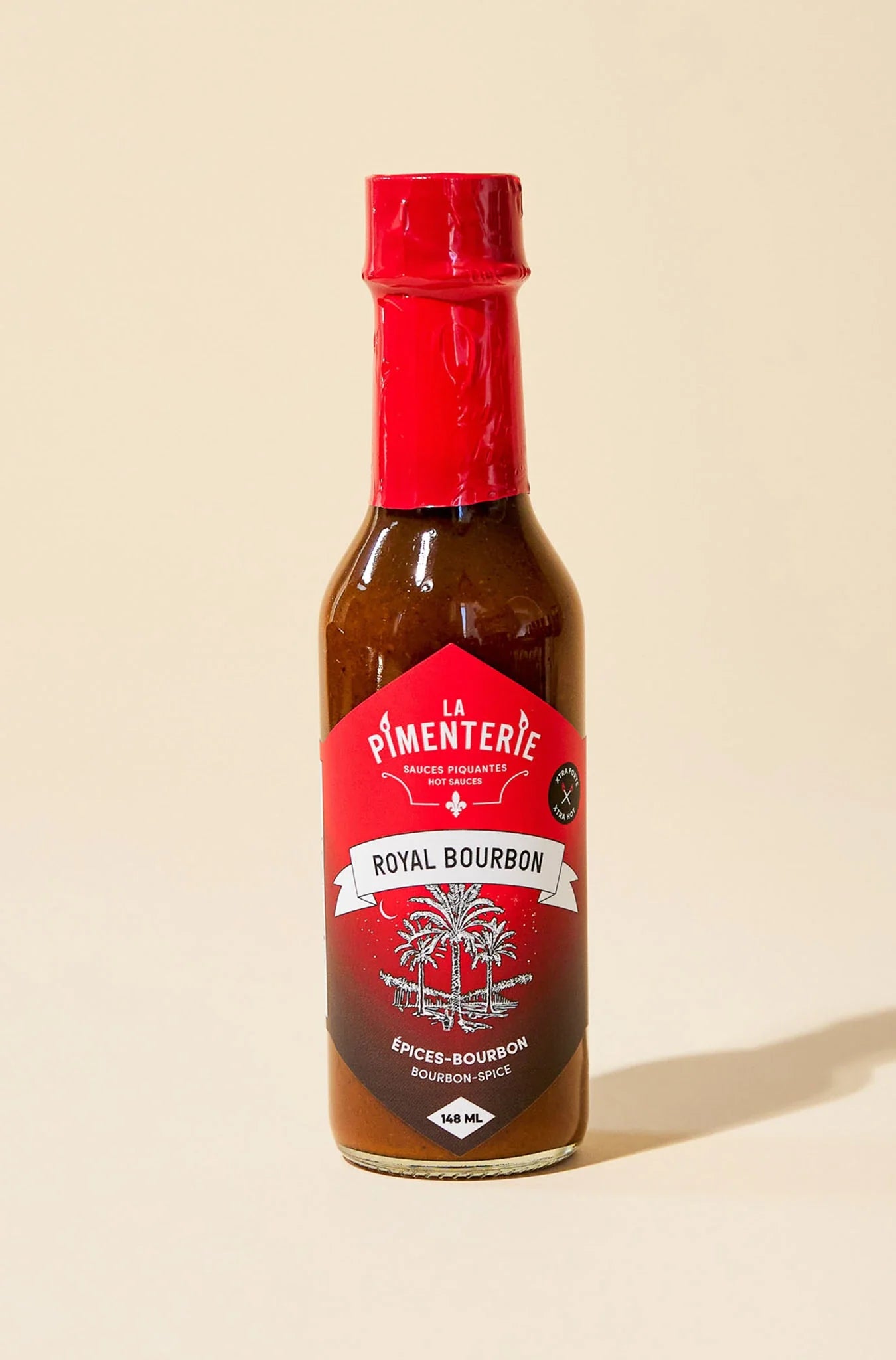 Royal Bourbon-Extra Forte - sauce piquante - hot sauce - Sauces piquantes-La Pimenterie