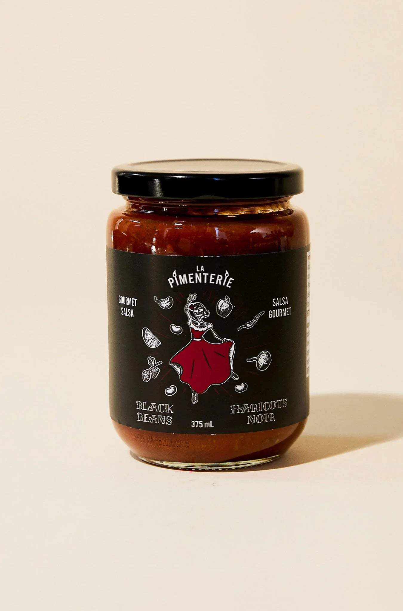 Salsa Black Beans - sauce piquante - hot sauce - Salsa-La Pimenterie