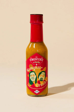 Kumquat Crush - sauce piquante - hot sauce - Sauces piquantes-collaboration,CadeauxLa Pimenterie