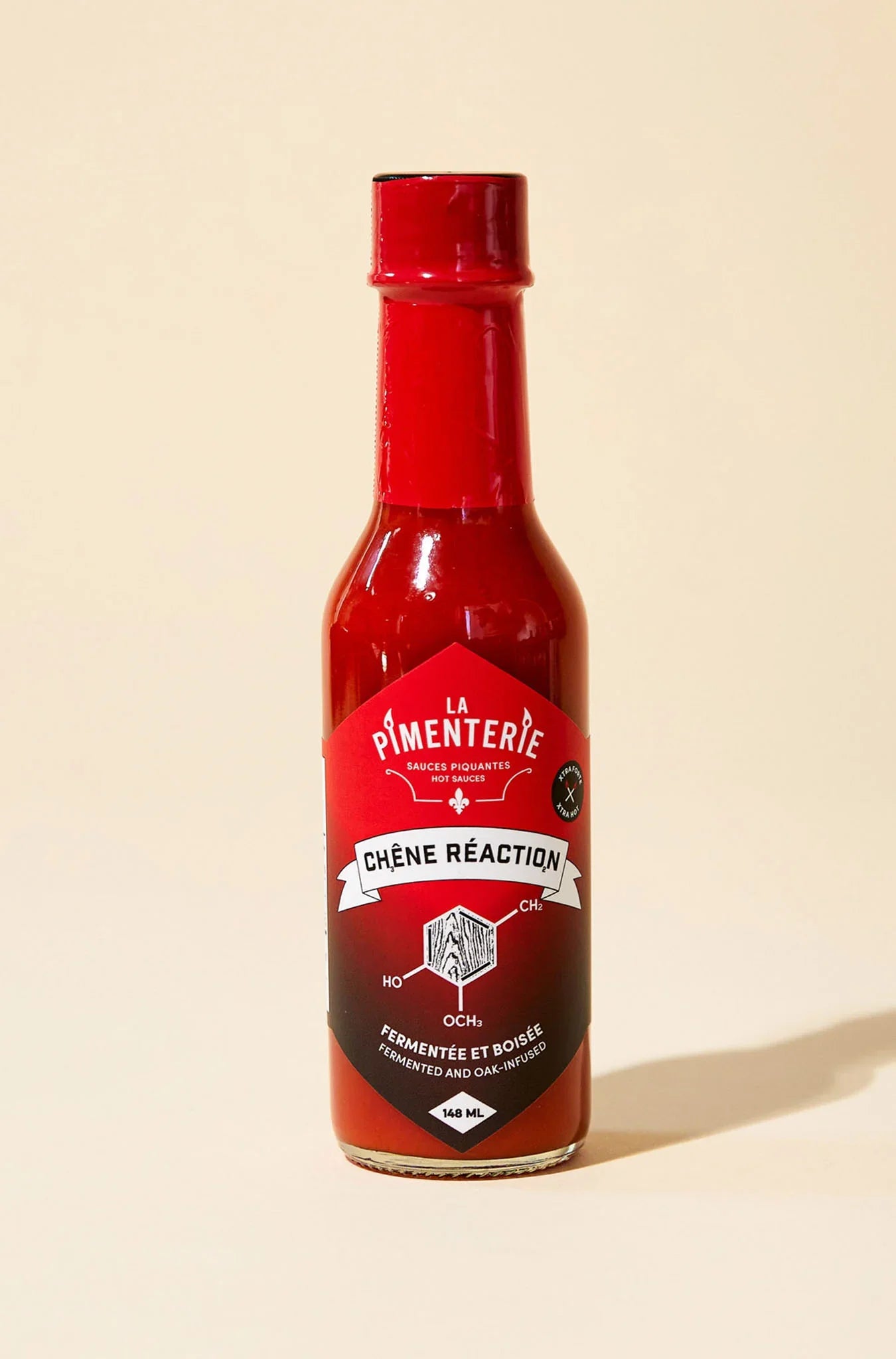 Chêne Réaction-Extra Forte - sauce piquante - hot sauce - Sauces piquantes-La Pimenterie