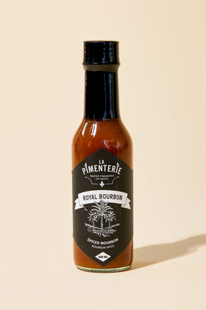 Royal Bourbon - sauce piquante - hot sauce - Sauces piquantes-Hot OnesLa Pimenterie